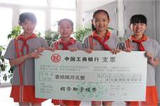 北京四民企捐资学校建立《爱眼工作室》